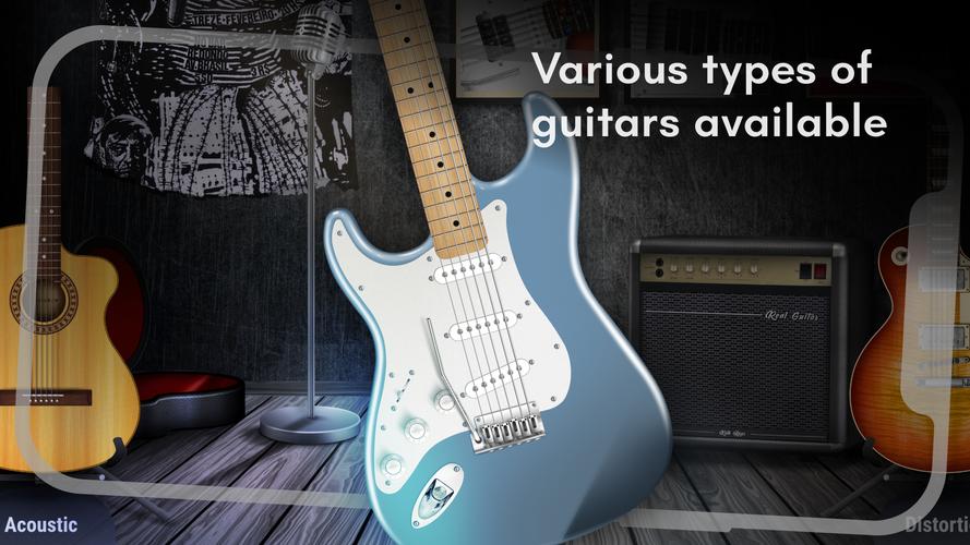 Real Guitar: 电吉他和原声吉他應用截圖第2張