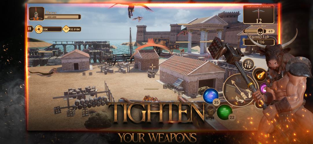 Vulcan's Creed: Mythology Game Captura de tela 1