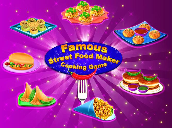 Indian Street Food Cooking Fun應用截圖第3張