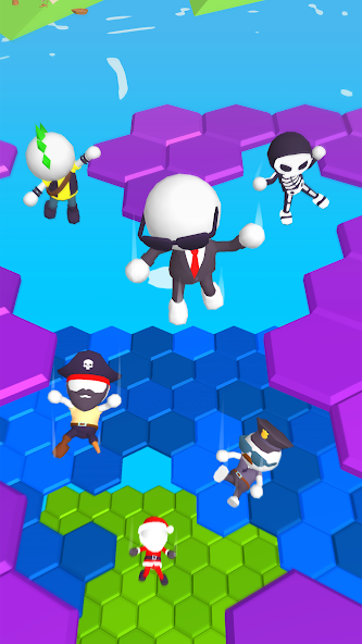 落ちないで .io スクリーンショット 2