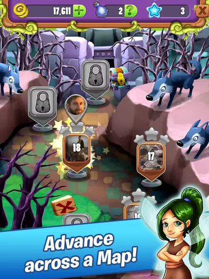Hidden Mahjong: Wolves應用截圖第1張