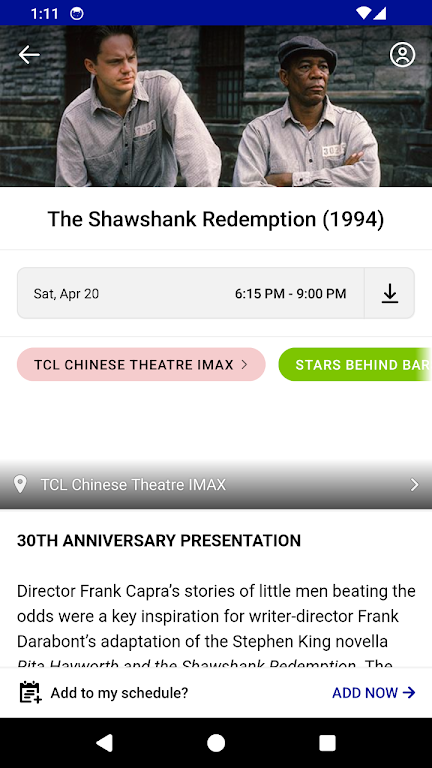 2024 TCM Classic Film Festival স্ক্রিনশট 1