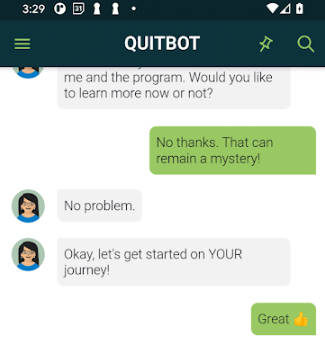 QuitBot Tangkapan skrin 0