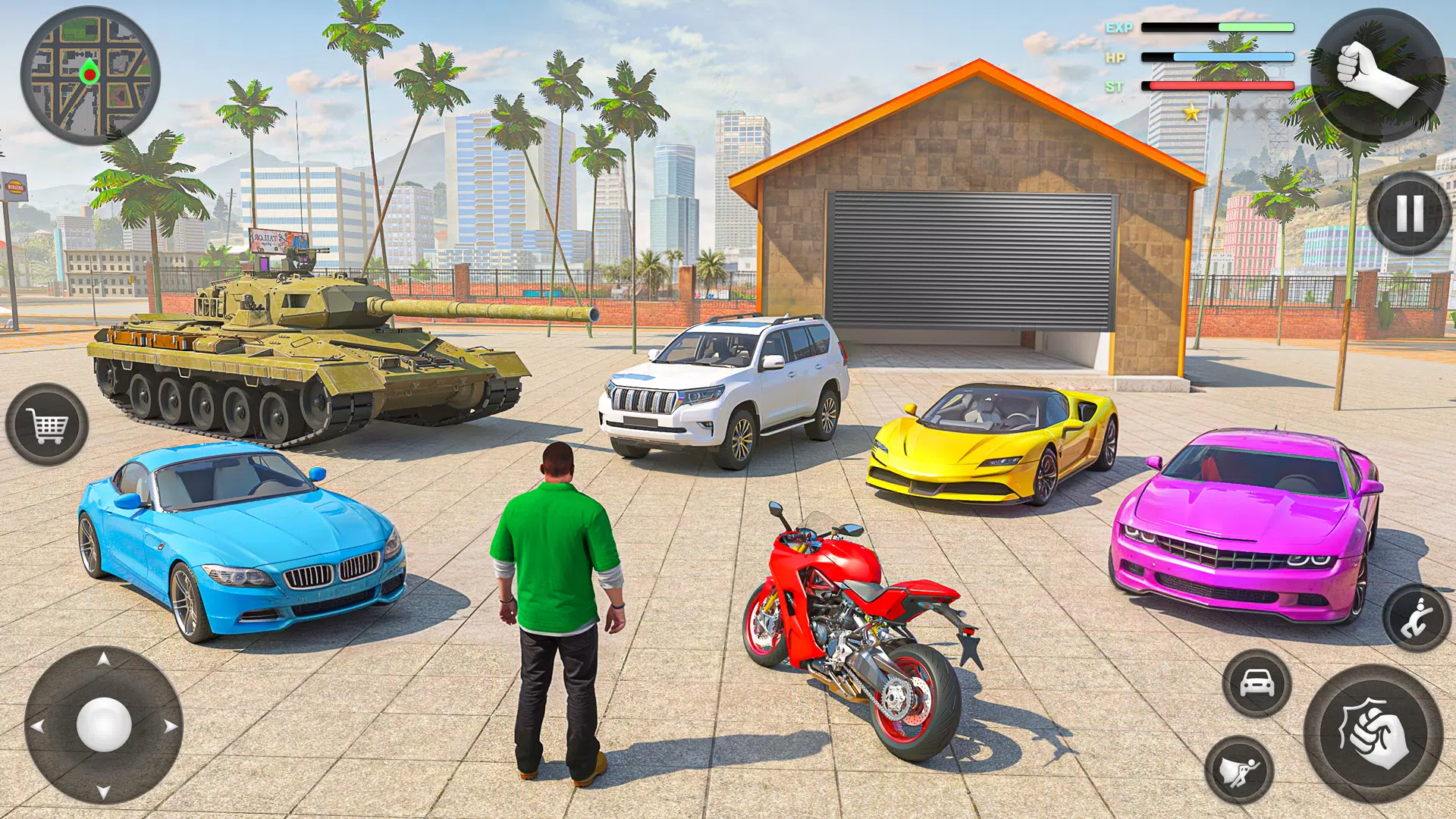 Grand City Thug Crime Games Captura de tela 3