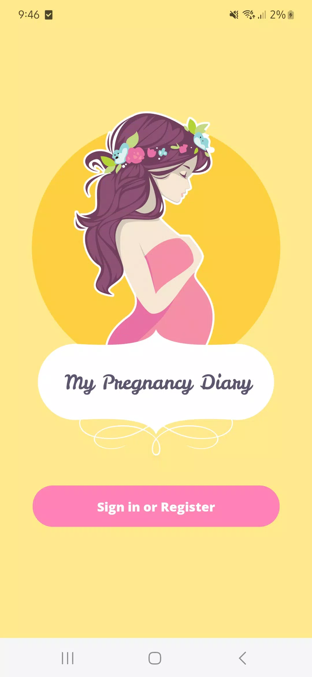 My Pregnancy Journal Schermafbeelding 0