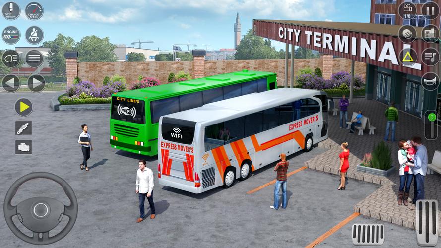 Modern Bus Transport Game 3D應用截圖第3張