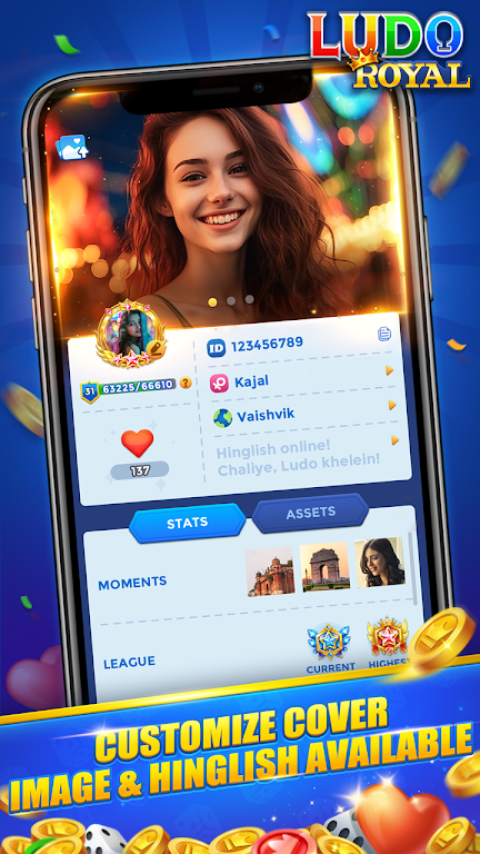 Ludo Royal - Happy Voice Chat ภาพหน้าจอ 3