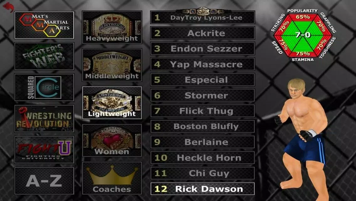 Weekend Warriors MMA應用截圖第1張