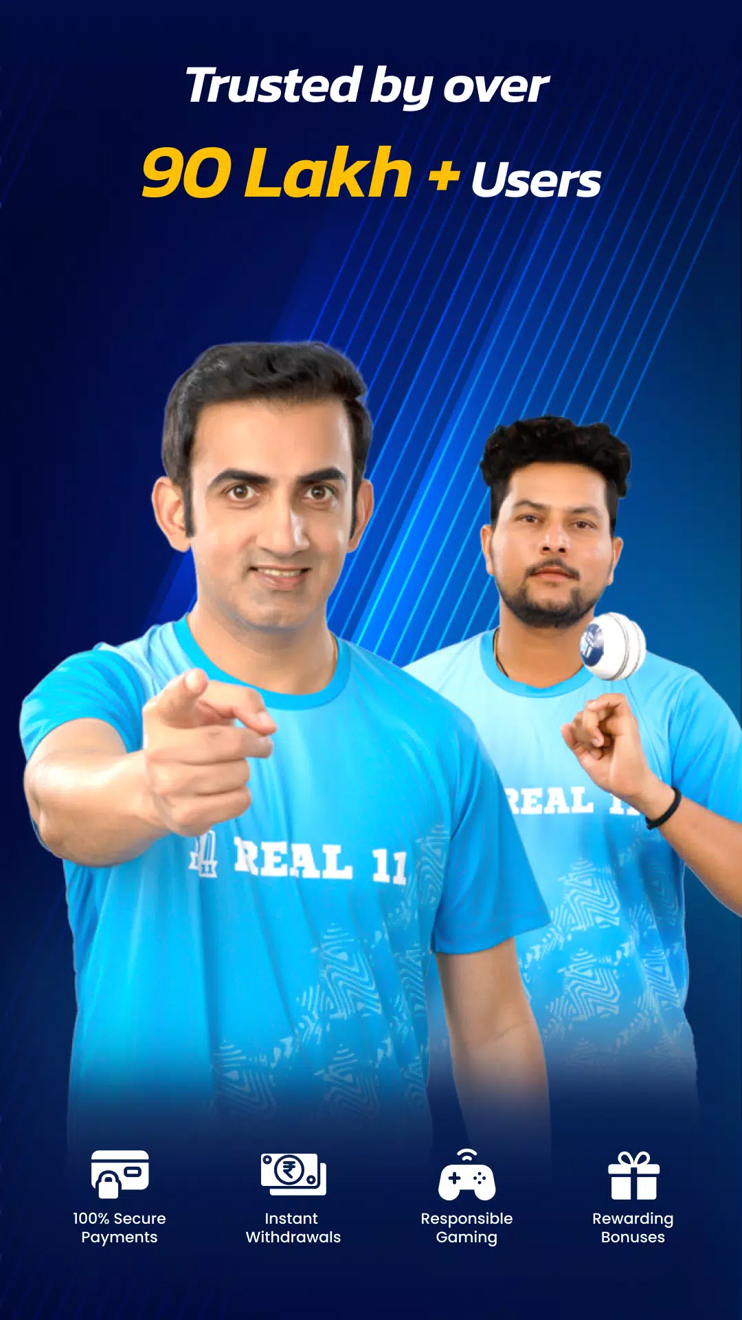 Real11: Play Fantasy Cricket Zrzut ekranu 1