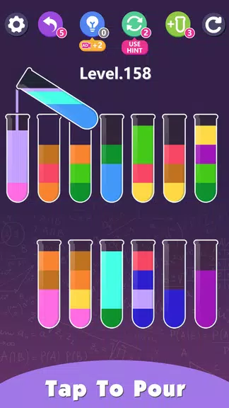 Water Sort Puzzle: Color Sort ภาพหน้าจอ 2