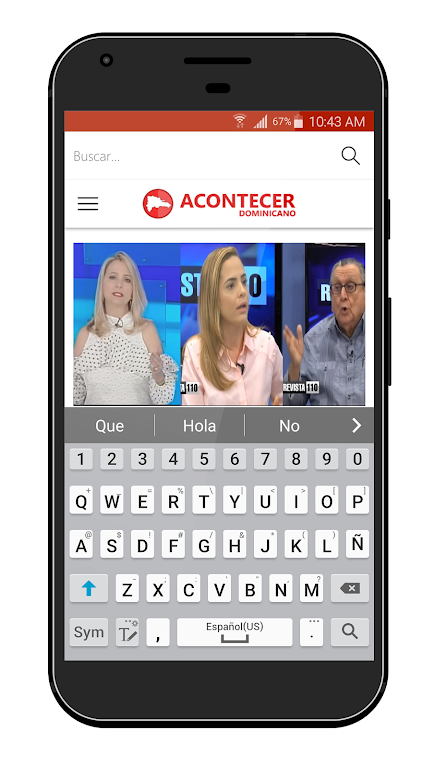 Acontecer Dominicano Tangkapan skrin 1