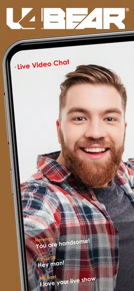 Schermata u4Bear: Gay Dating & Chat 2
