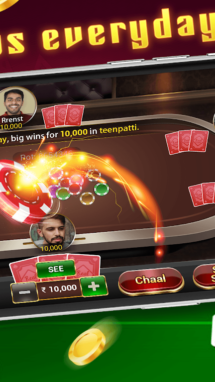Teen Patti Gold - traditional online poker game應用截圖第1張