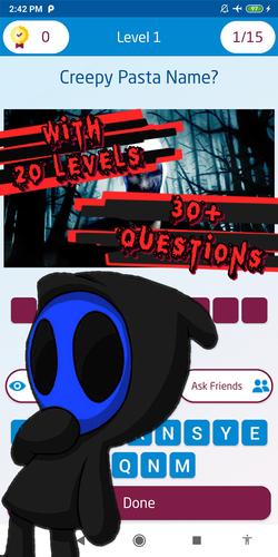 creepypasta quiz Tangkapan skrin 2