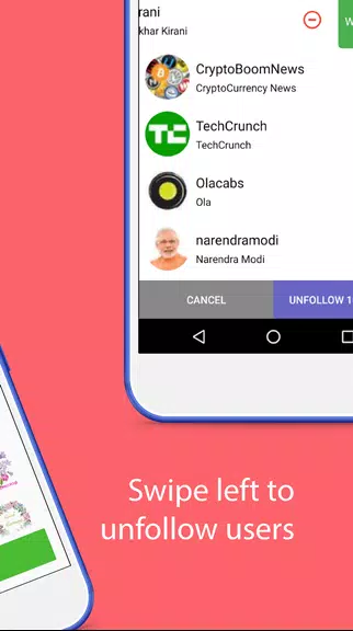 Unfollowers for Twitter 스크린샷 2
