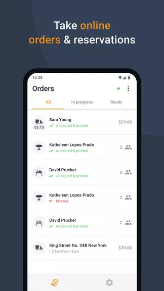 Restaurant Order-Taking App應用截圖第0張
