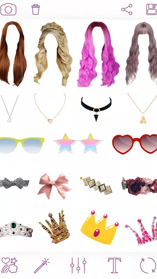 Girls Hairstyles Zrzut ekranu 0