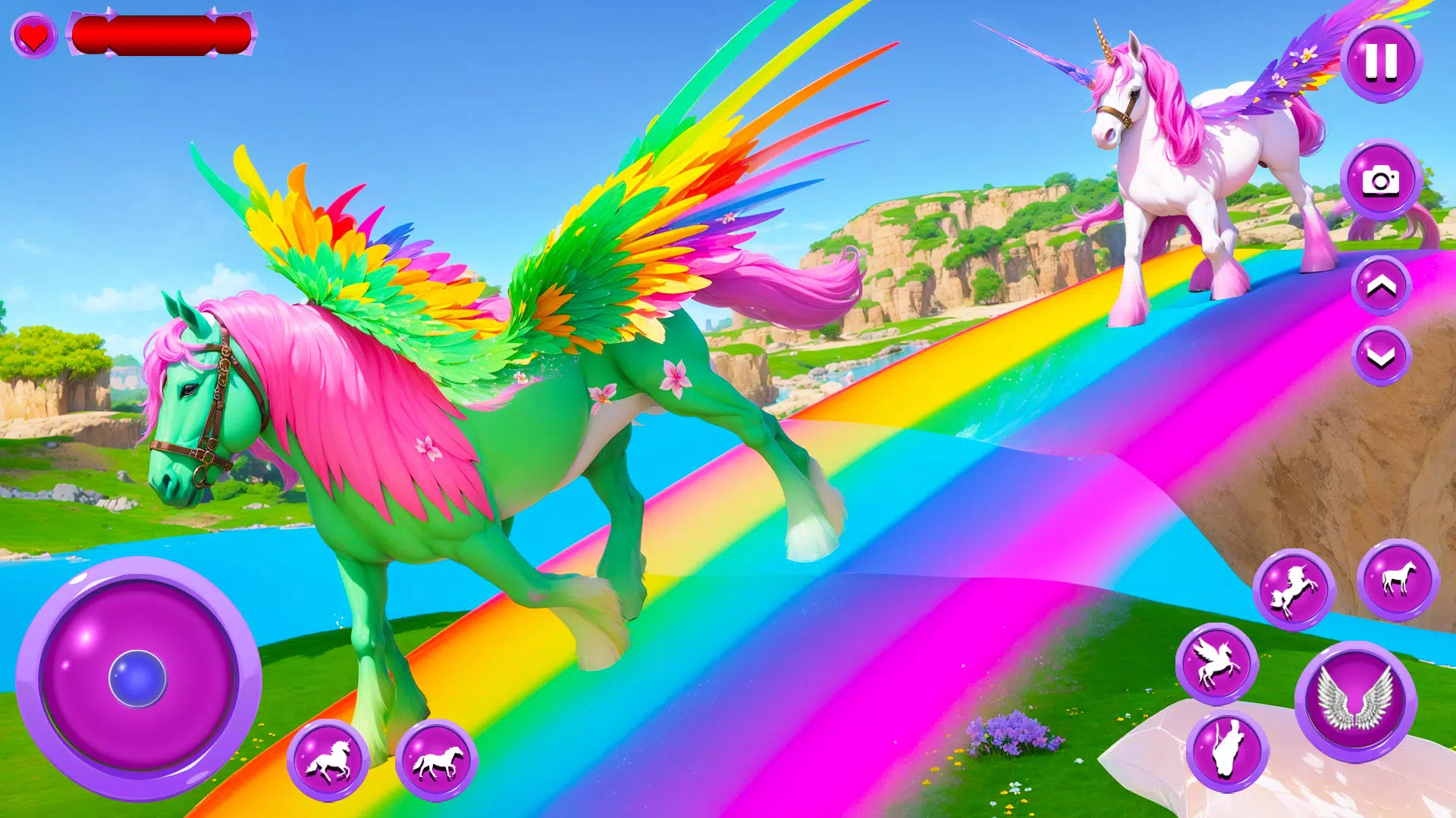 My Unicorn Flying Horse Care Tangkapan skrin 2