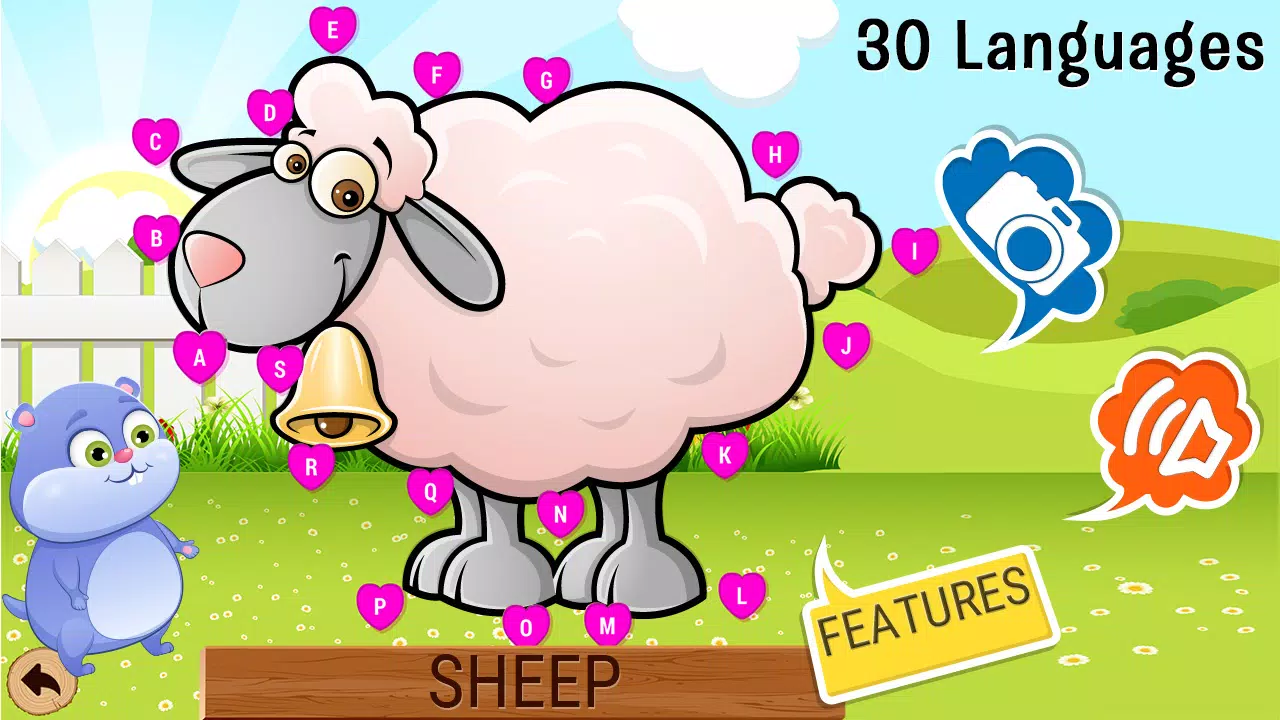 Alphabets game - Numbers game ဖန်သားပြင်ဓာတ်ပုံ 2