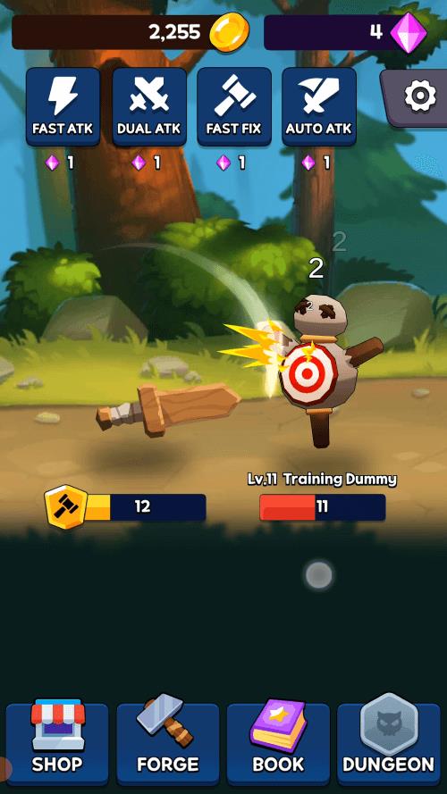 Sword Clicker Schermafbeelding 0