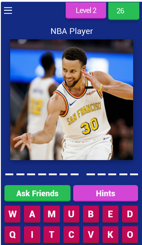 Guess The Basketball Player - NBA Quiz應用截圖第1張
