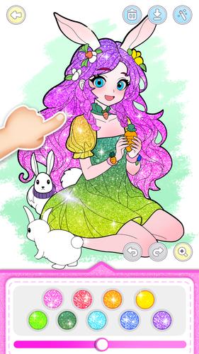 Princess Game Fantasy Coloring應用截圖第2張