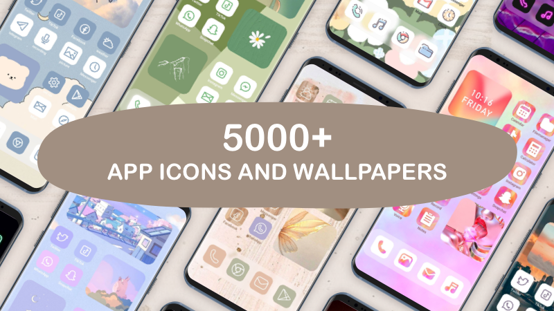 Themepack – App Icons, Widgets Mod Capture d'écran 0