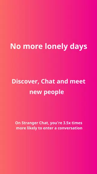Stranger Chat And Date - Online Random Chat Rooms Скриншот 0