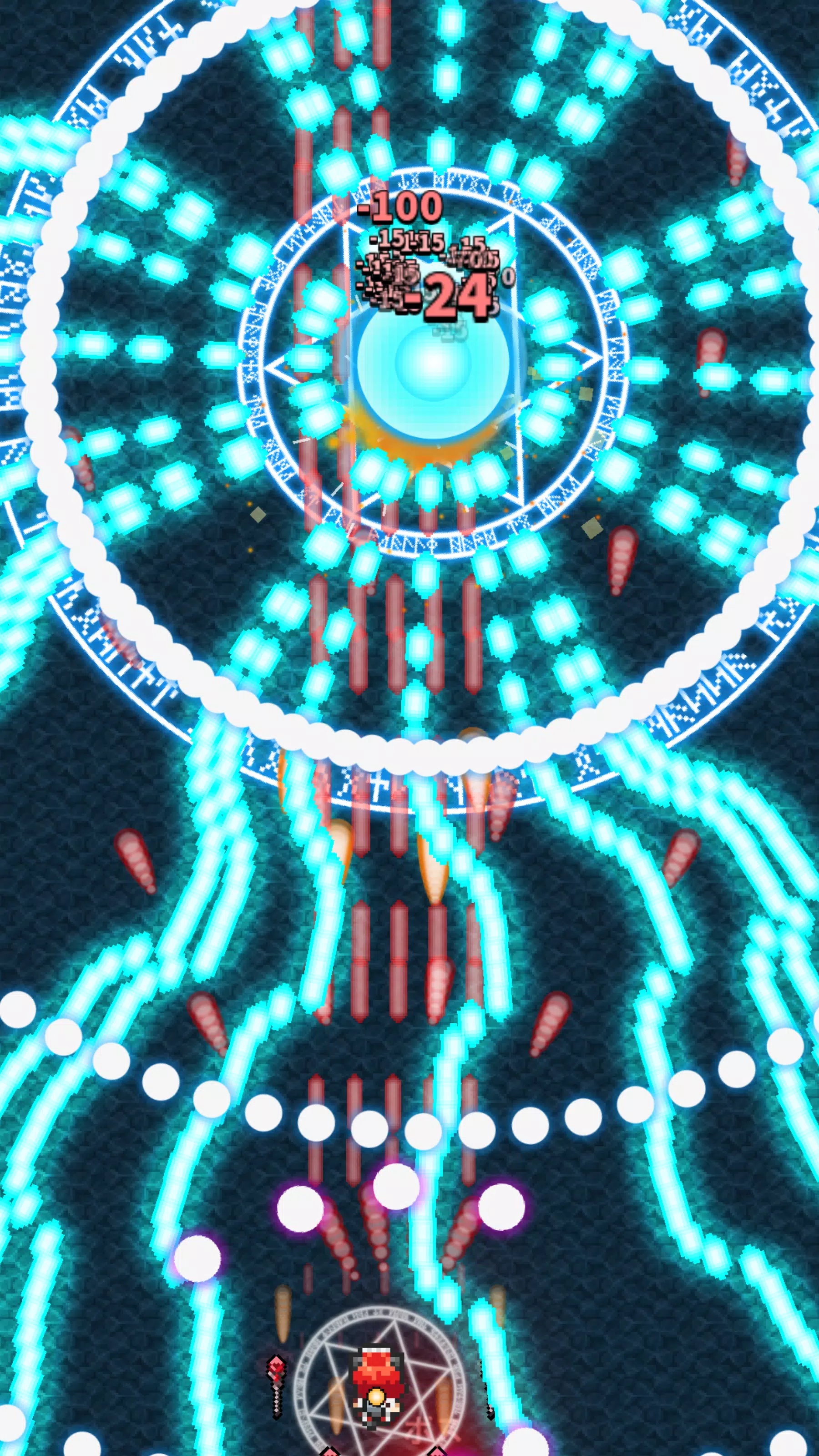 Bullet Hell Heroes 스크린샷 1