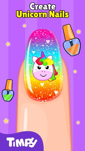 Nail Salon Games Acrylic Nails Schermafbeelding 0