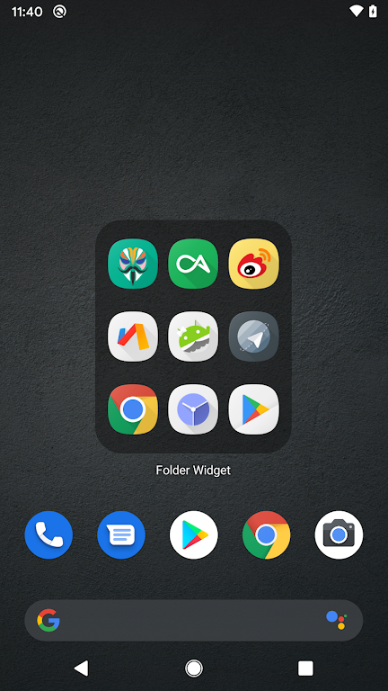 Folder Widget Mod Ảnh chụp màn hình 0