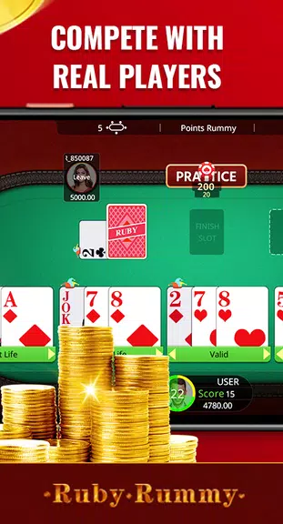 Ruby Rummy 스크린샷 3
