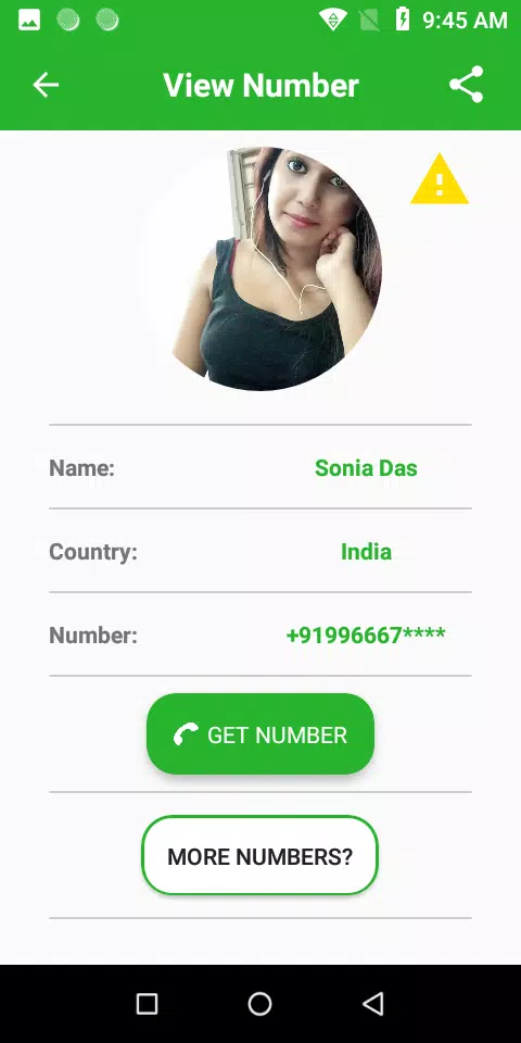 Girls Phone Number for Chat Ảnh chụp màn hình 2