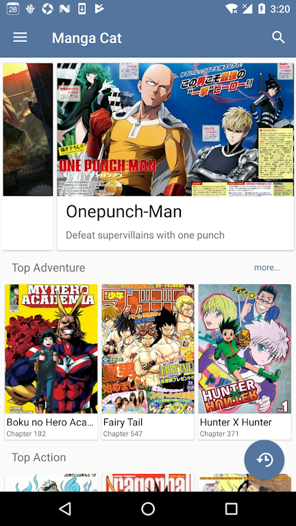 Manga Cat — Best manga & comic reader স্ক্রিনশট 0