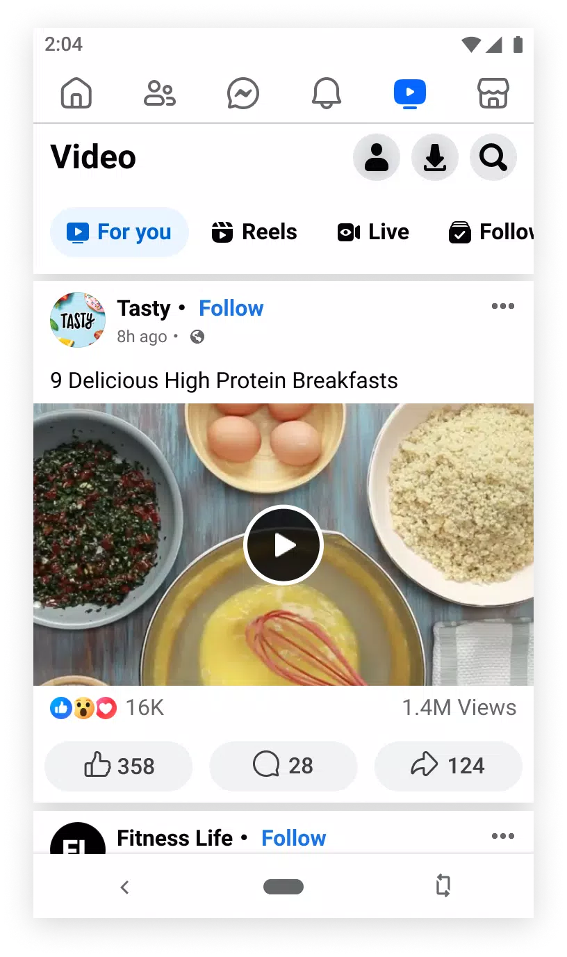 Facebook Lite Tangkapan skrin 2