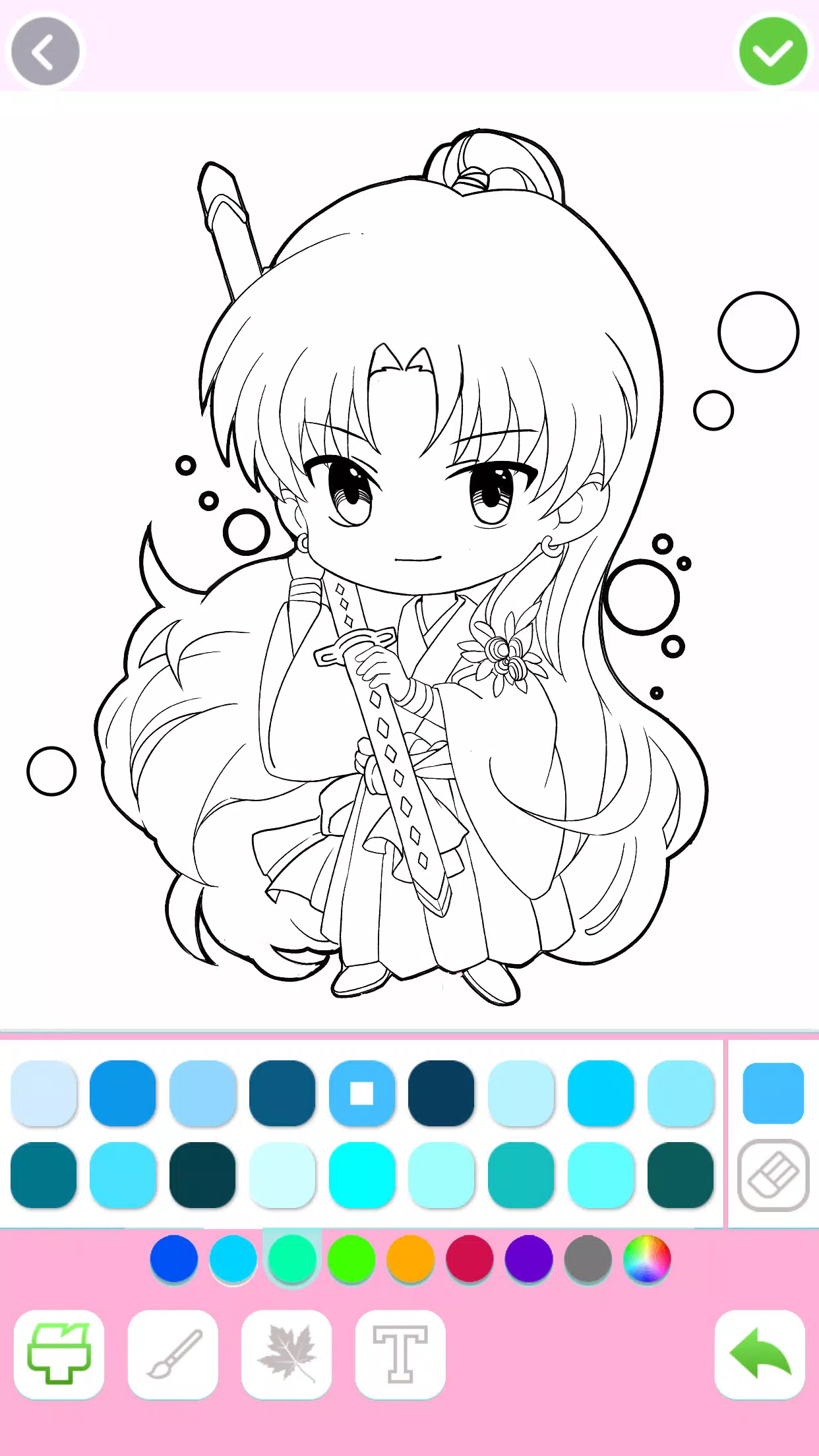 Cute Drawing : Anime Color Fan應用截圖第2張