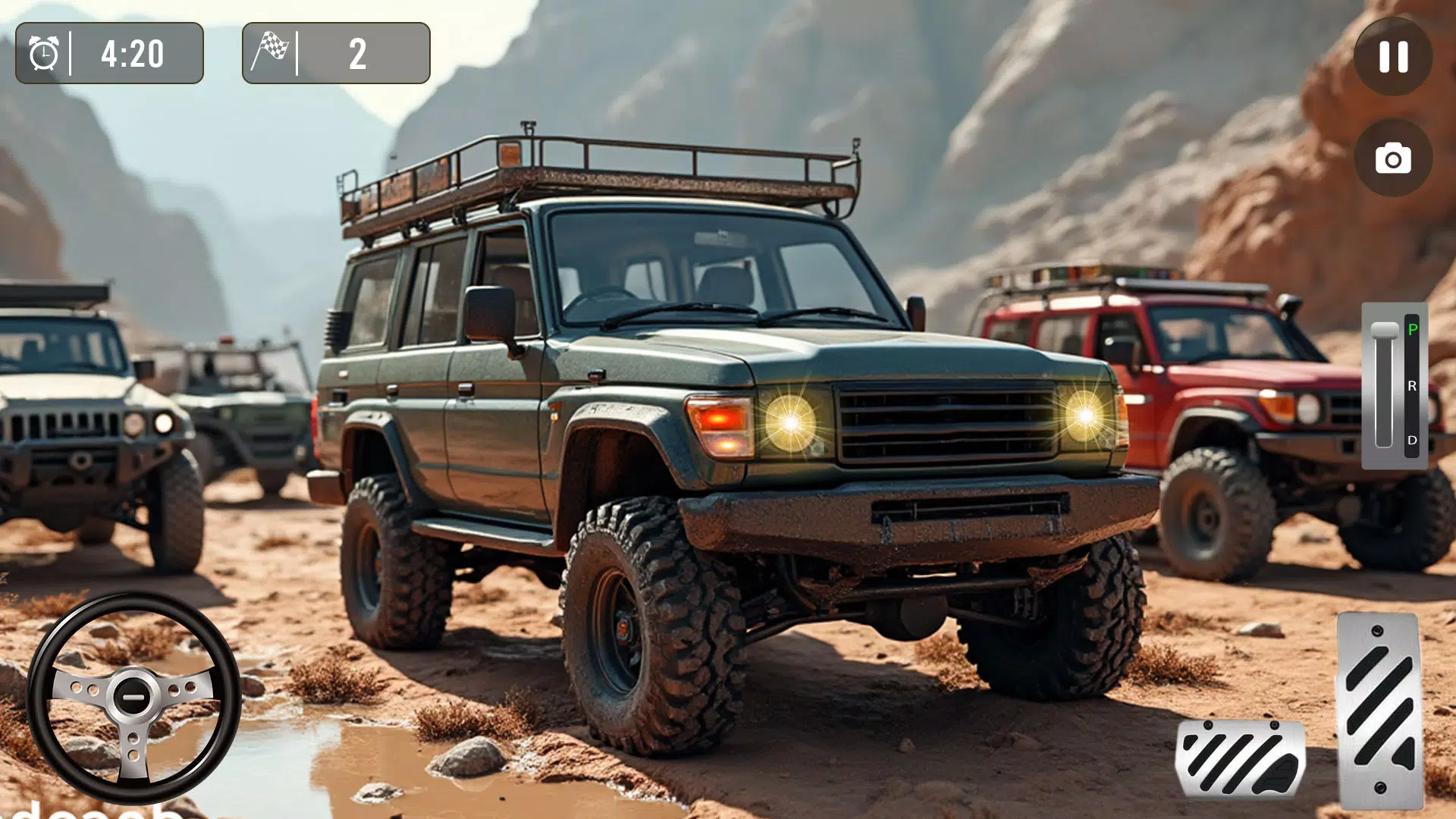 Toyota Land Cruiser Prado Game स्क्रीनशॉट 1