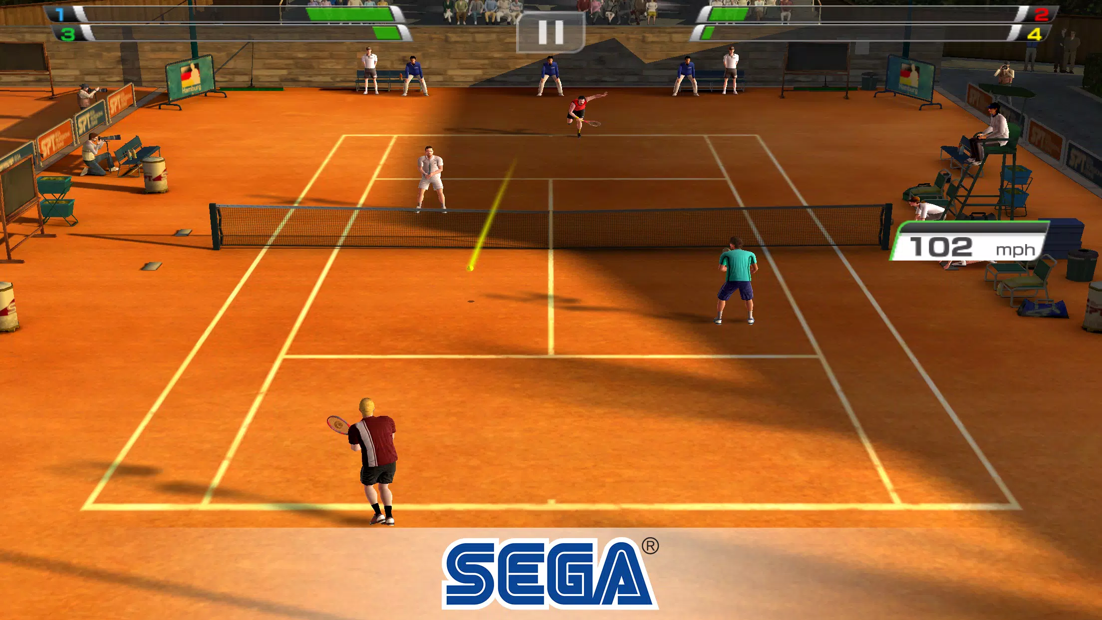 Virtua Tennis Challenge應用截圖第2張