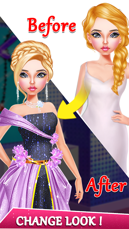 Bridal Wedding Makeup Game Captura de pantalla 3