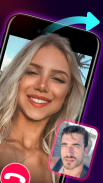 Random chat!-Anonymous chat，The monkey app ဖန်သားပြင်ဓာတ်ပုံ 2