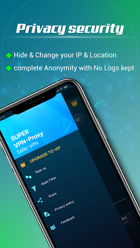 Super VPN Proxy - Safer VPN 스크린샷 3