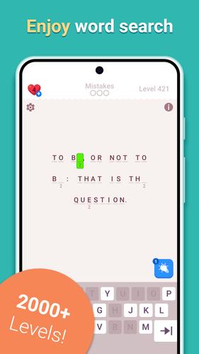 Cryptogram Letters and Numbers スクリーンショット 1