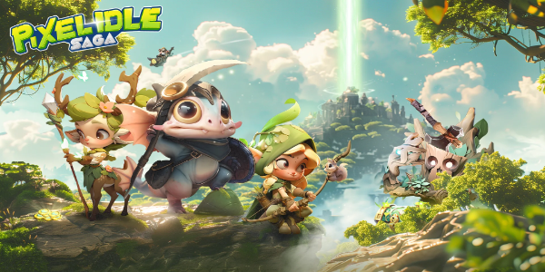 Pixel Idle Saga Ekran Görüntüsü 0