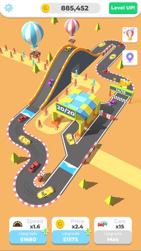 Idle Racing Tycoon-Car Games Captura de pantalla 3