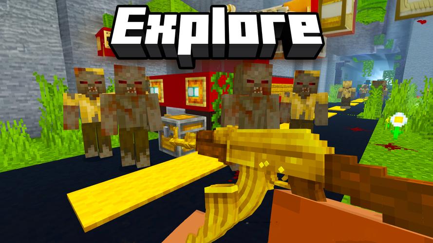 Craftsman Zombie Apocalypse Tangkapan skrin 0