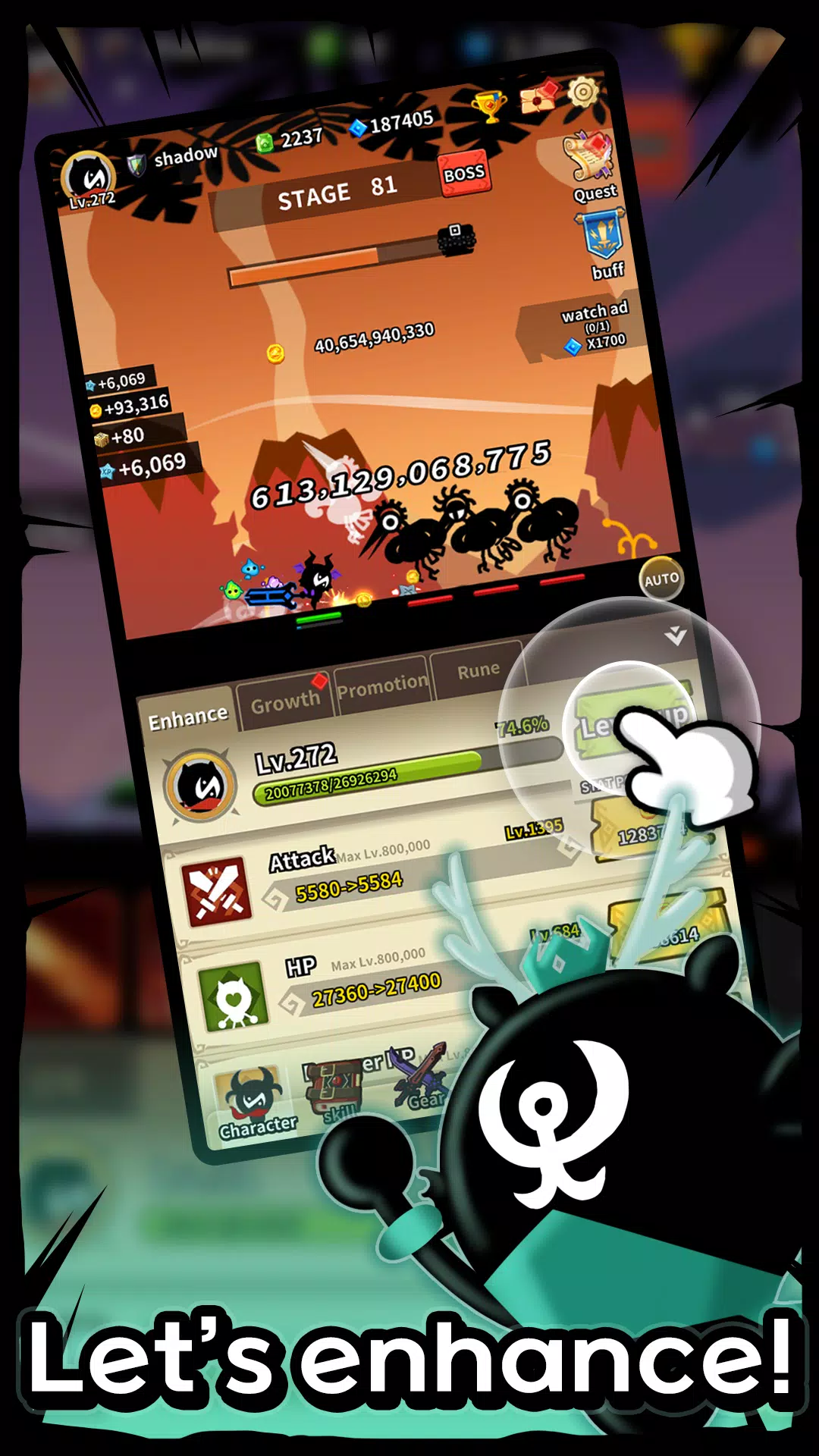Demon Hero season2: Idle RPG應用截圖第3張