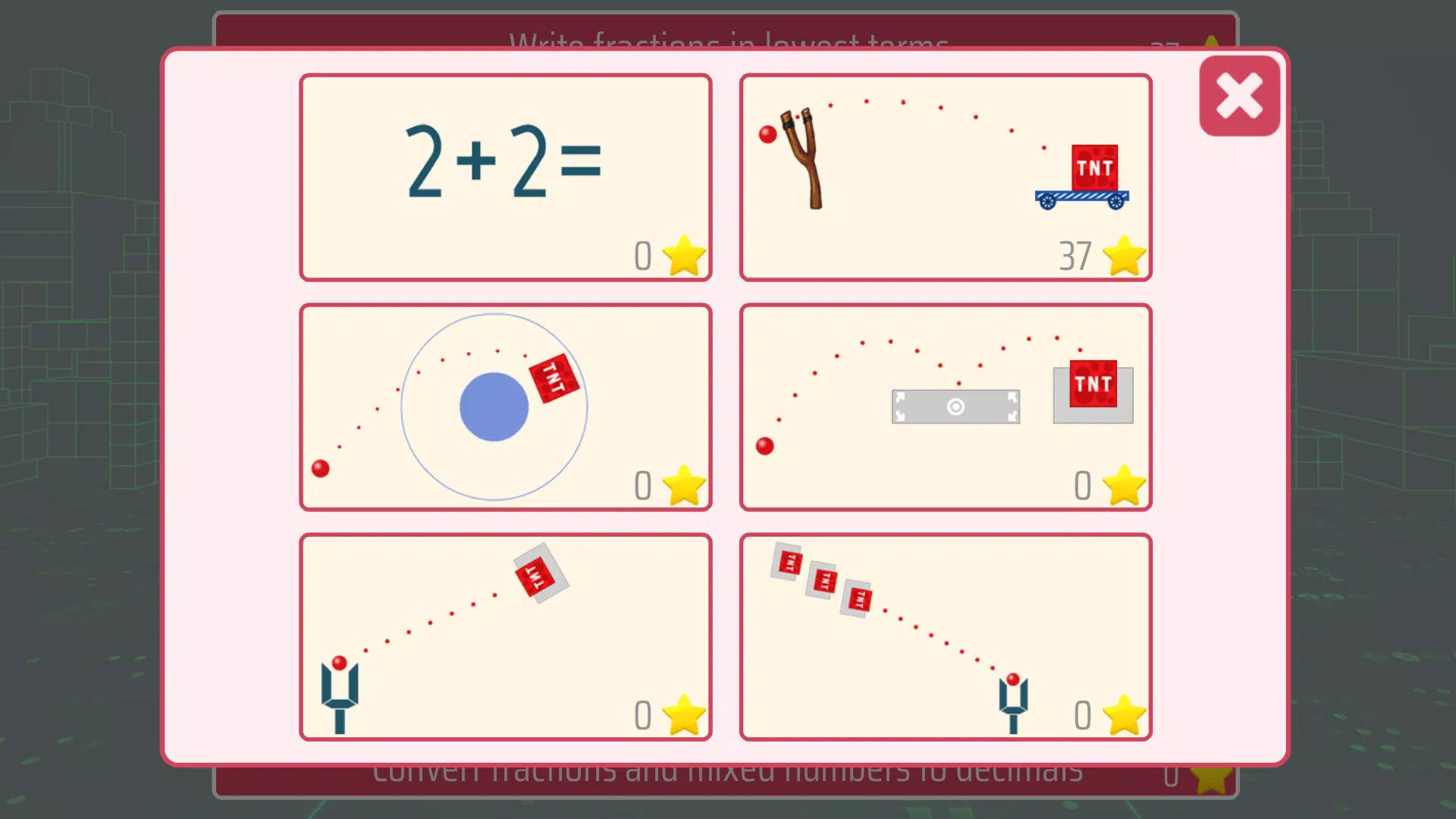 Fractions and mixed numbers ภาพหน้าจอ 1