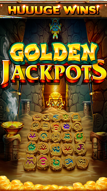 Slots! Azetc Gold Treasures Vegas Slot machines Ảnh chụp màn hình 0