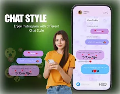 Chat Style - Fonts Keyboard स्क्रीनशॉट 2