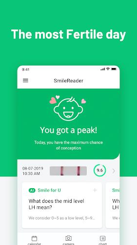SmileReader Ovulation tracker ဖန်သားပြင်ဓာတ်ပုံ 0